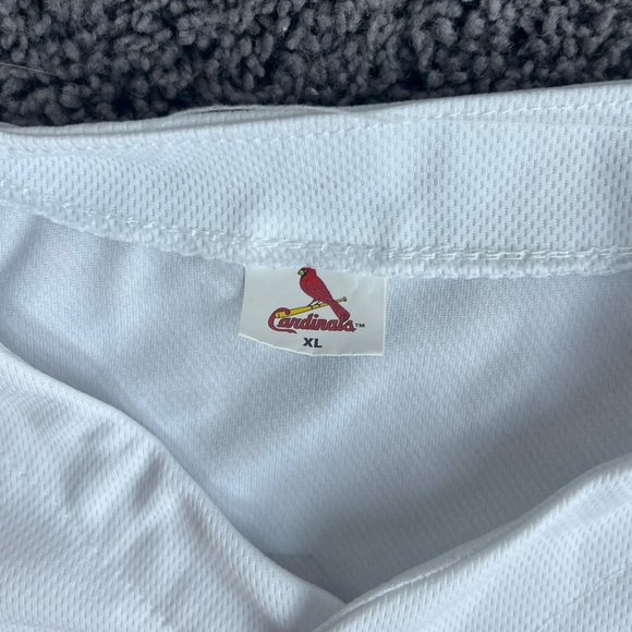 Paul Goldschmidt St Louis Cardinals Jersey SGA White Short Sleeve Men XL - Picture 3 of 6
